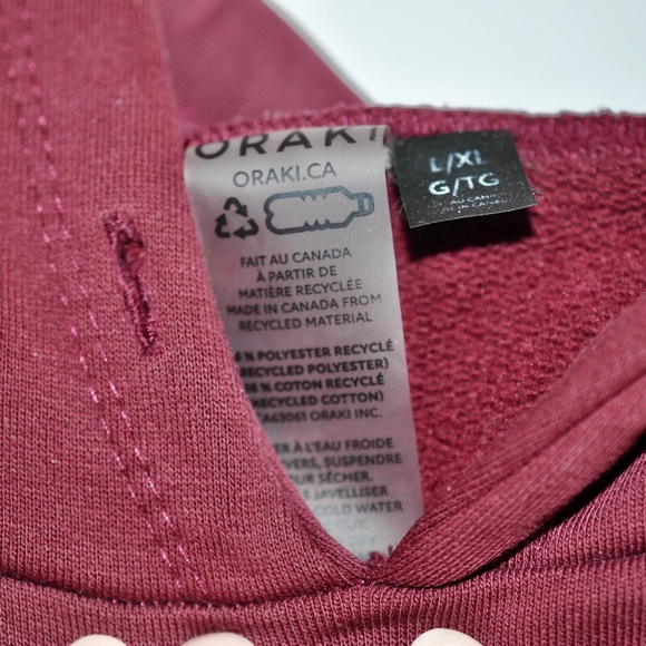 Women's Burgundy Sweater - Picture 4 of 5